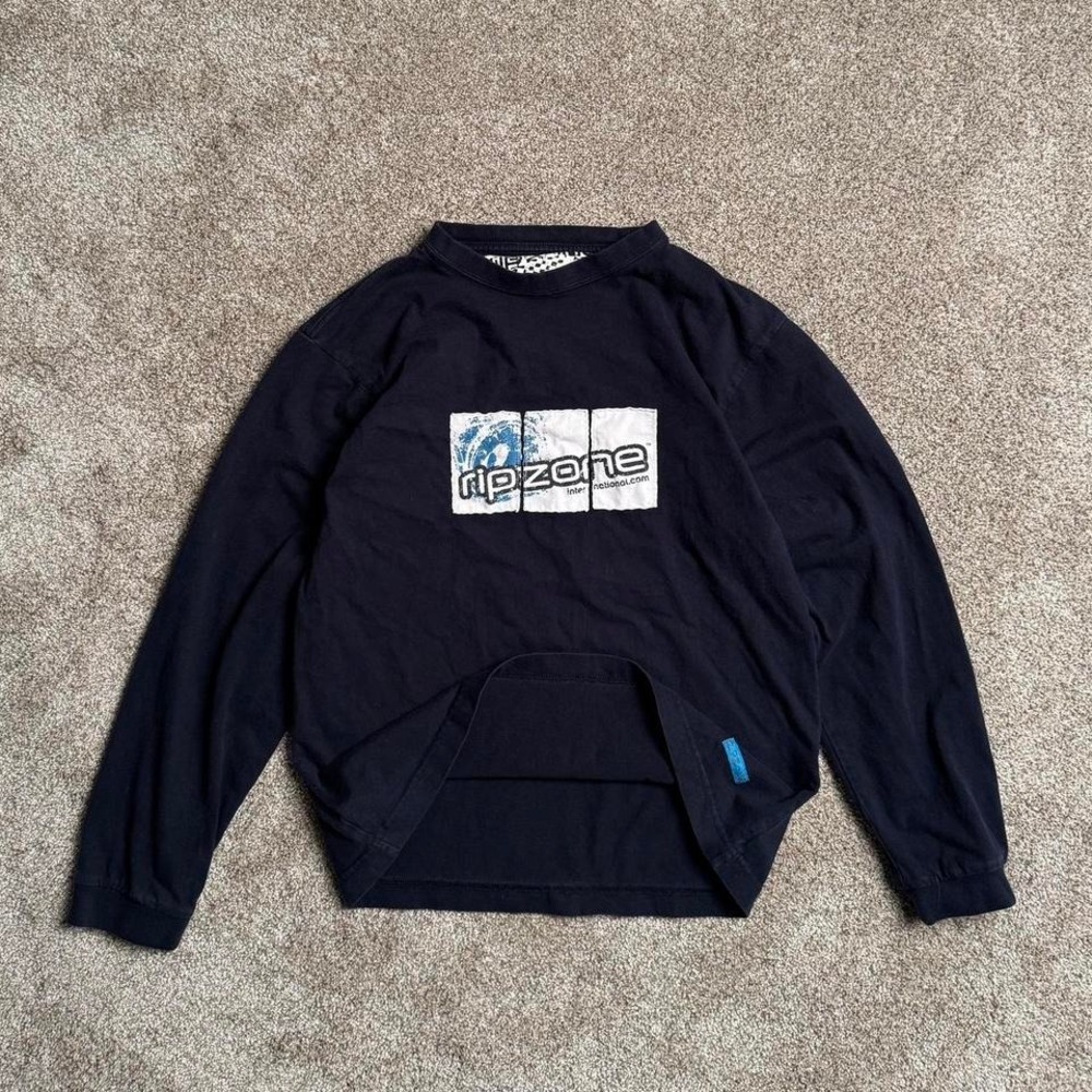 RIPZONE PATCHWORK LONGSLEEVE TEE